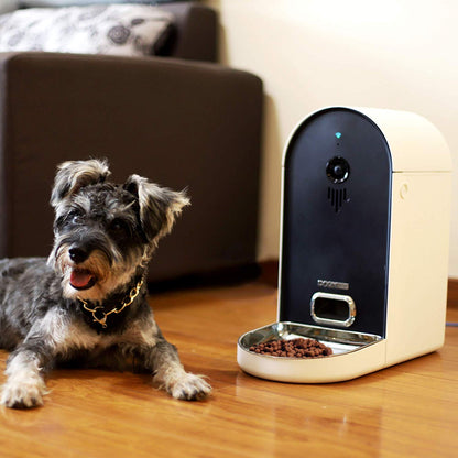 Automatic WiFi Dog/Cat Smart Feeder w/ Camera